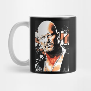 STONE COLD STEVE AUSTIN WWE WrestlingPAINTING Mug